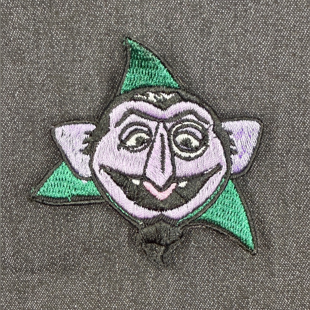 ✨4/$15✨The Count Sesame Street Embroidered Patch